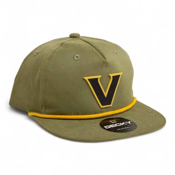 Vanderbilt Commodores Black 3D Classic Rope Hat- Loden/ Amber - Picture 1 of 3